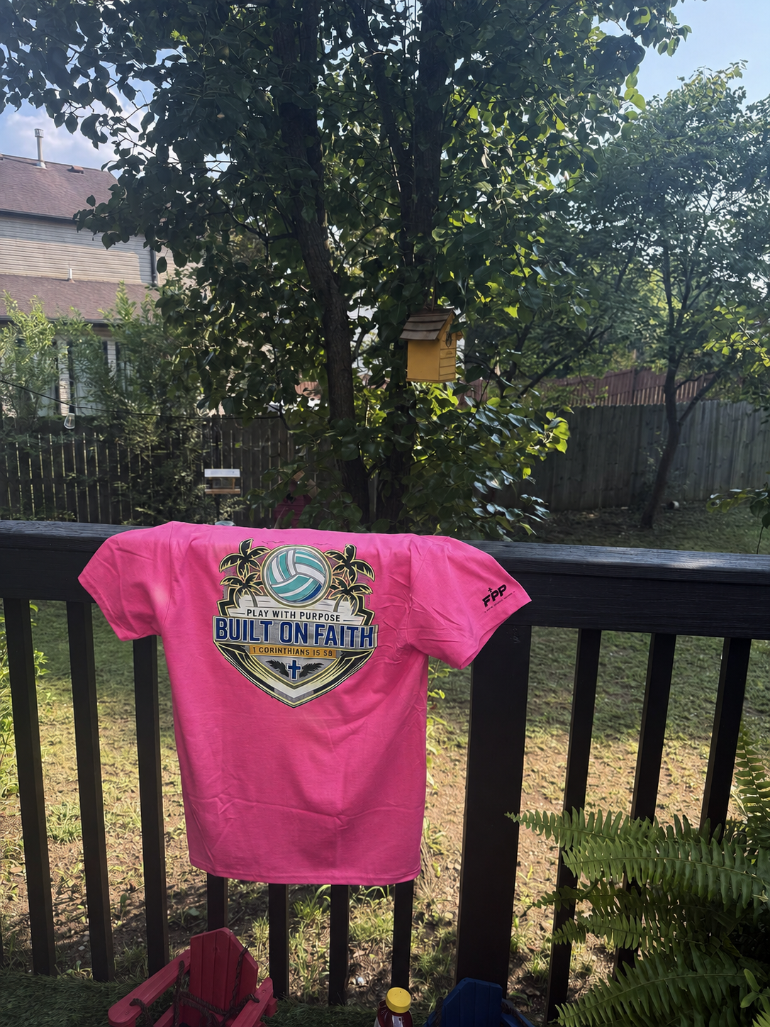 FPP Built on Faith “Play With Purpose” T-Shirt