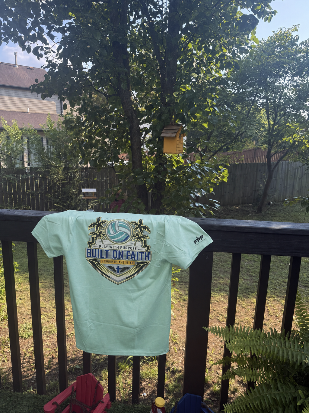 FPP Built on Faith “Play With Purpose” T-Shirt