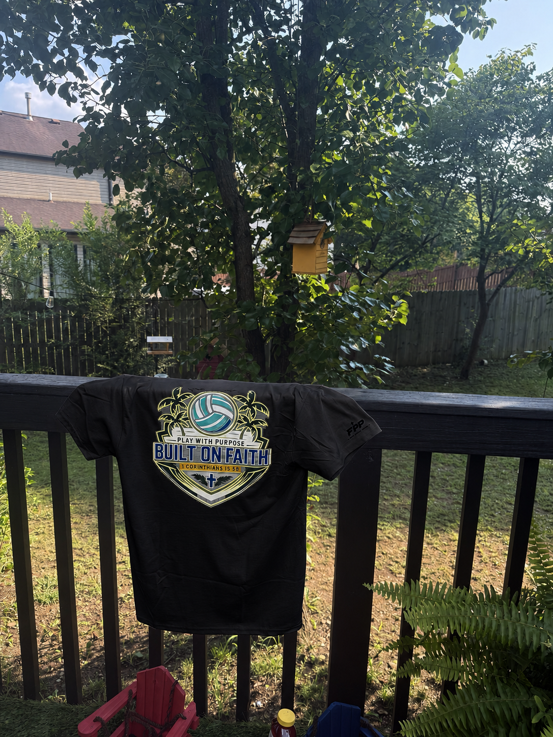 FPP Built on Faith “Play With Purpose” T-Shirt
