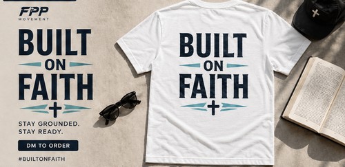 Built on Faith Christian T-Shirt
