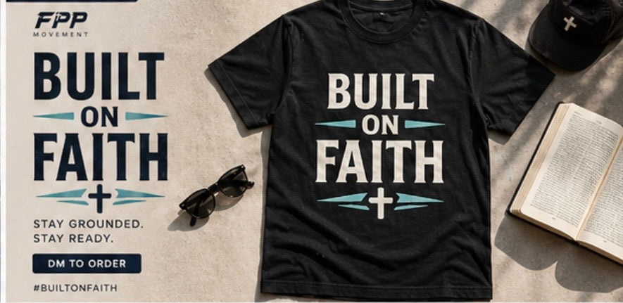 Built on Faith Christian T-Shirt