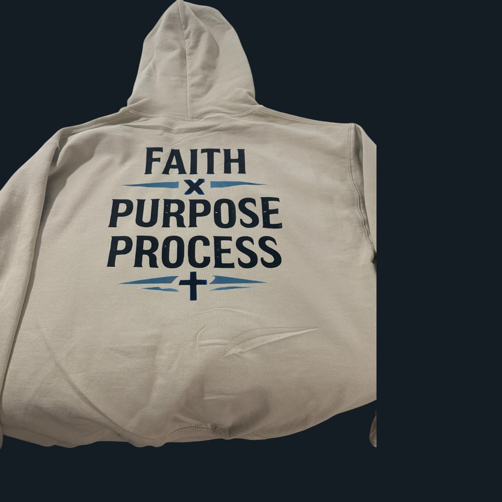 Faith Purpose Process Unisex Hoodie