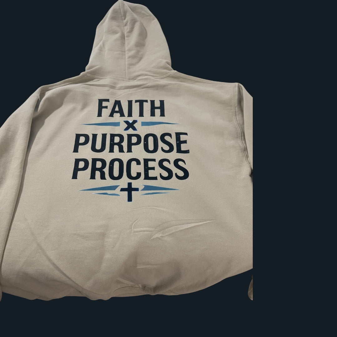 Faith Purpose Process Unisex Hoodie